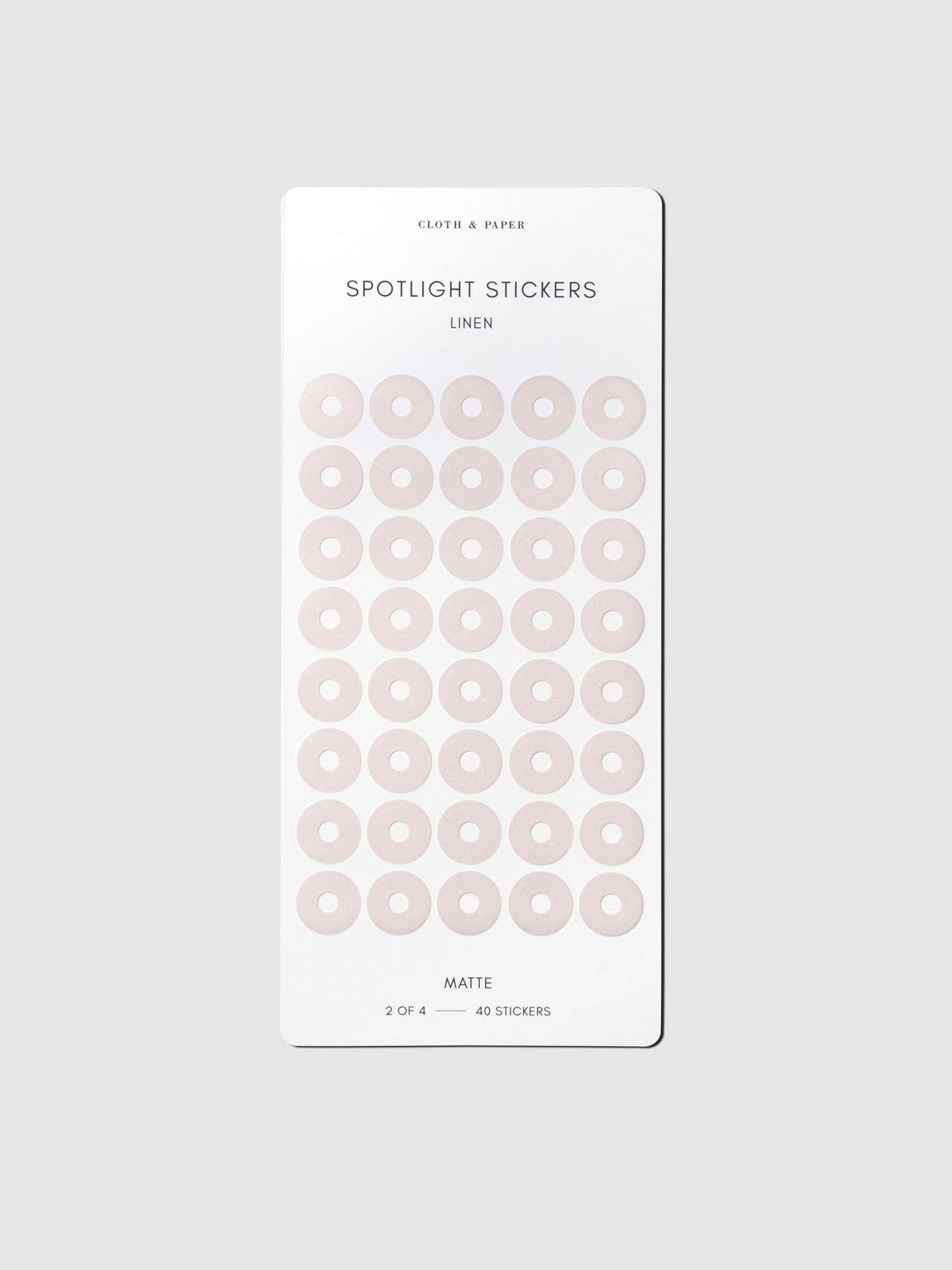 Cloth & Paper - Wholesale Sticker - Spotlight Sticker Set | Small2