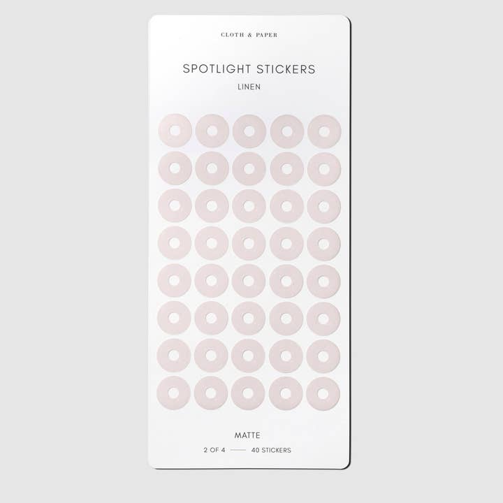 Cloth & Paper - Wholesale Sticker - Spotlight Sticker Set | Small2