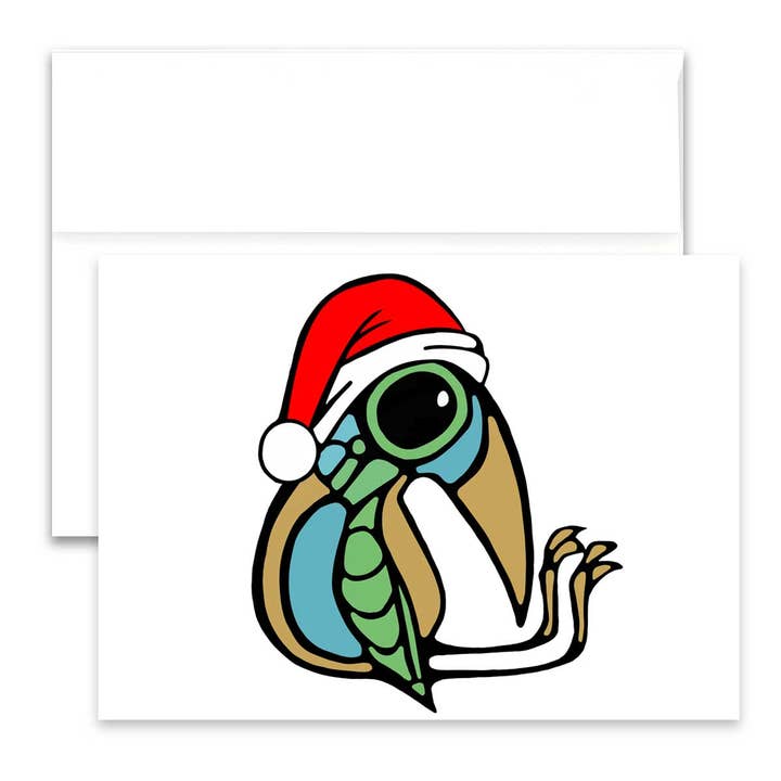 Wenskaart - Long Day Luke, Xmas Edition voor wholesale door Unperfekt Studios