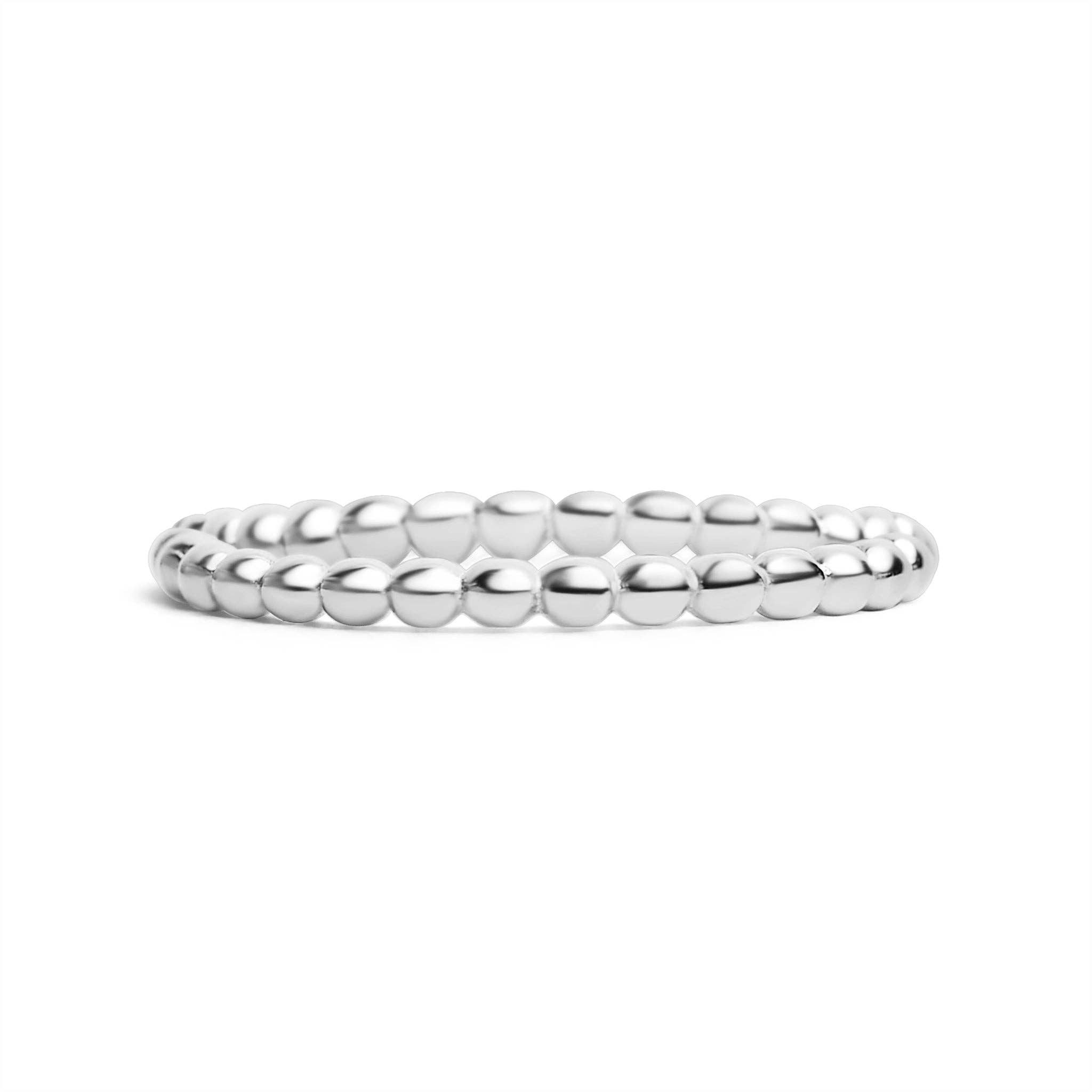 WJW - Wholesale Band/Stacked Ring - Stainless Steel Beaded Spacer Ring10