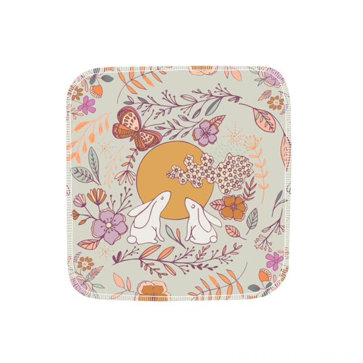 Serviettes en papier réutilisables--Histoires de la lune pour la vente par Porter Lee's