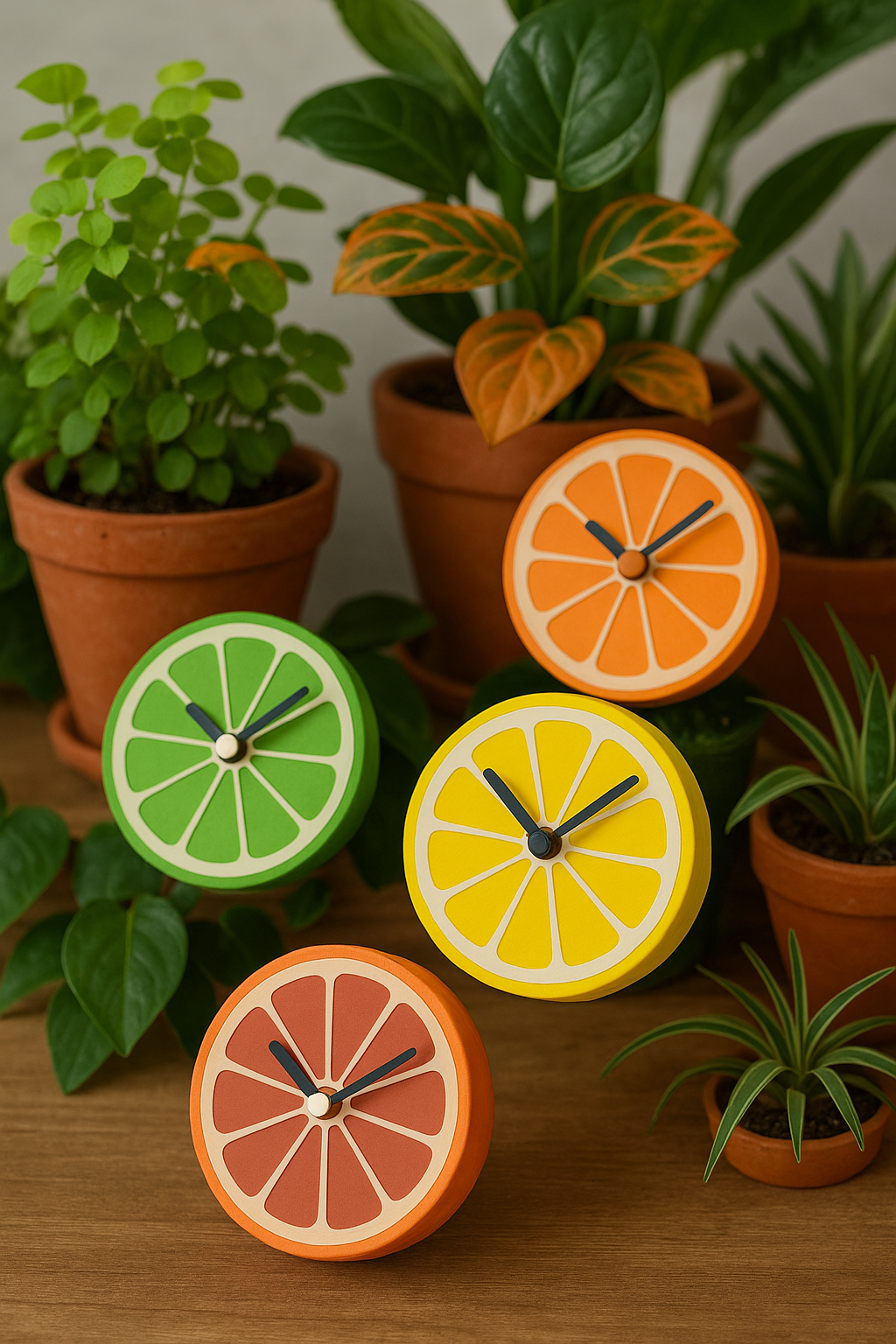 Roomberry - Wholesale Wall Clock - Lemon Clock – Playful Kitchen Clock in Citrus Look for Fresh Fruit Decor8