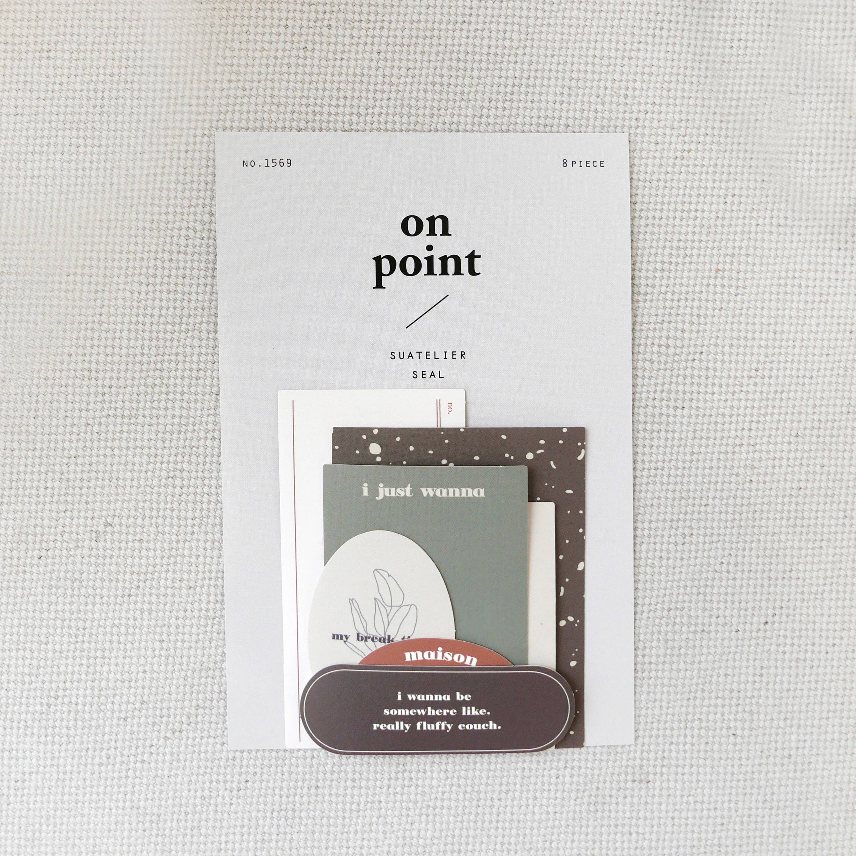 Suatelier On Point Sticker Set - 04