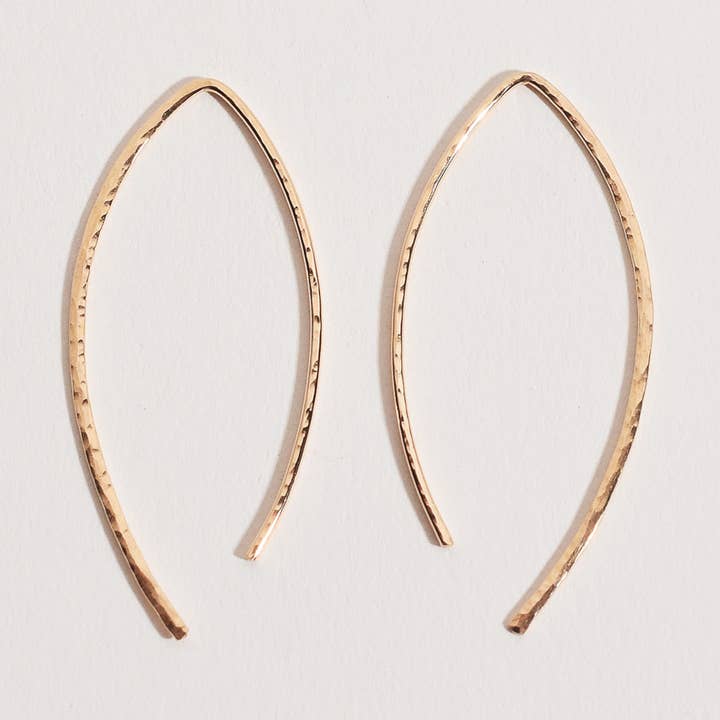 Large Arc Threader Earrings for wholesale by Loveable