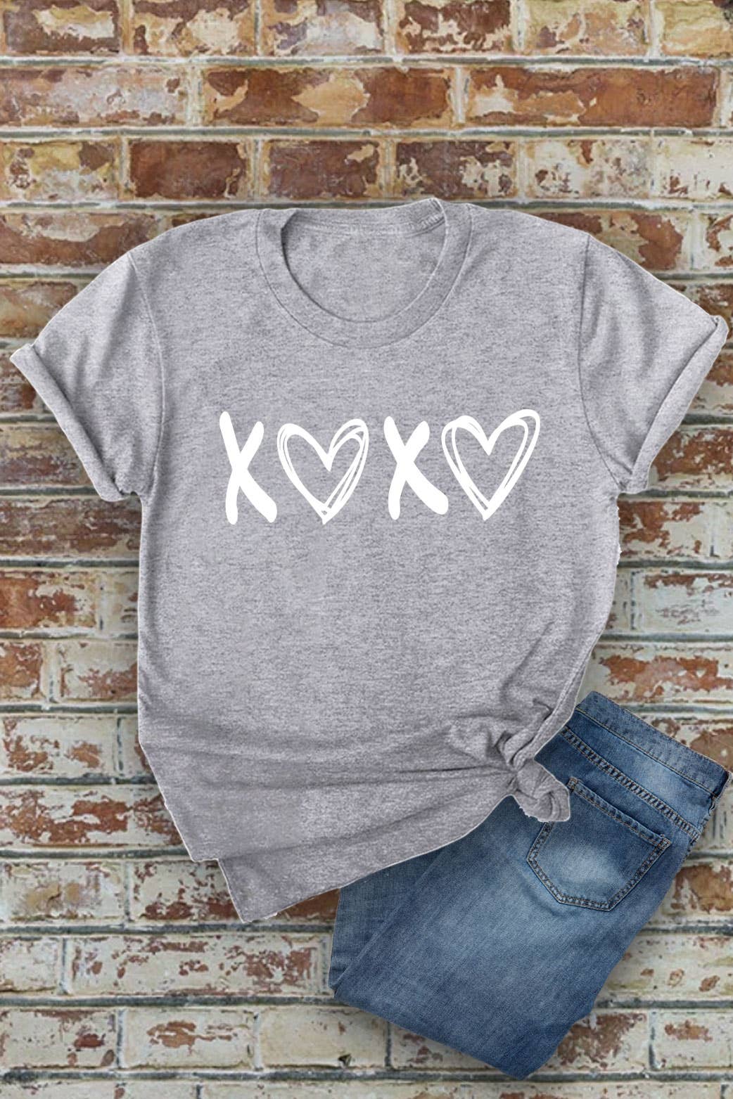 Top Avenue - Wholesale T-shirt met print - Dames - UNISEKS T-shirt met ronde hals en5