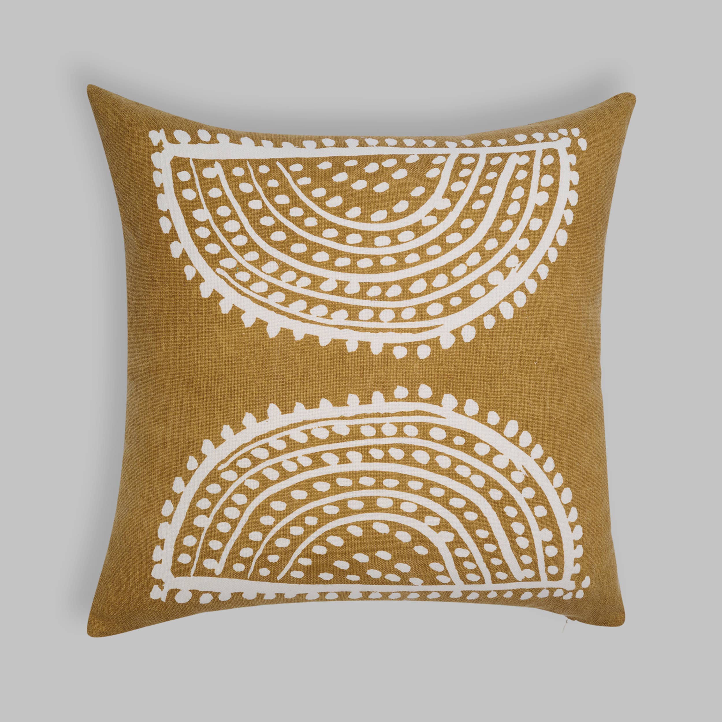 NAKI & SSAM INC. - Wholesale Throw Pillow Cover - Meraki Collection 20in. Square Gond Art Inspired Large1