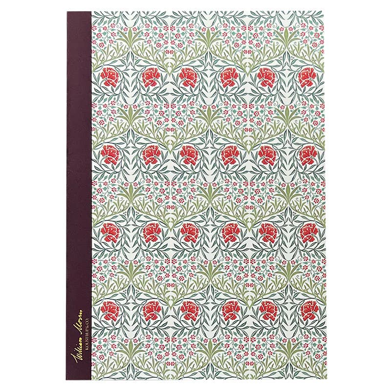 Koustrupco - Wholesale Notebook - Oxford Red pattern WM - Note Booklet - Made in Denmark1
