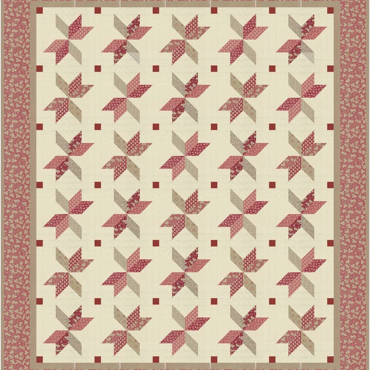 Lamb Farm Designs - Wholesale Quilt - Caramel Latte Quilt Pattern