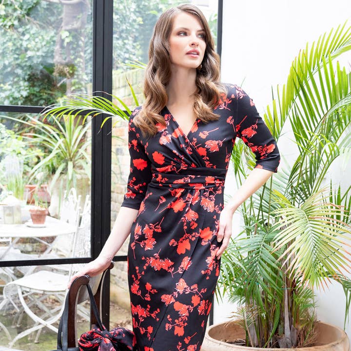 Printed Ascot Dress for wholesale by HotSquash