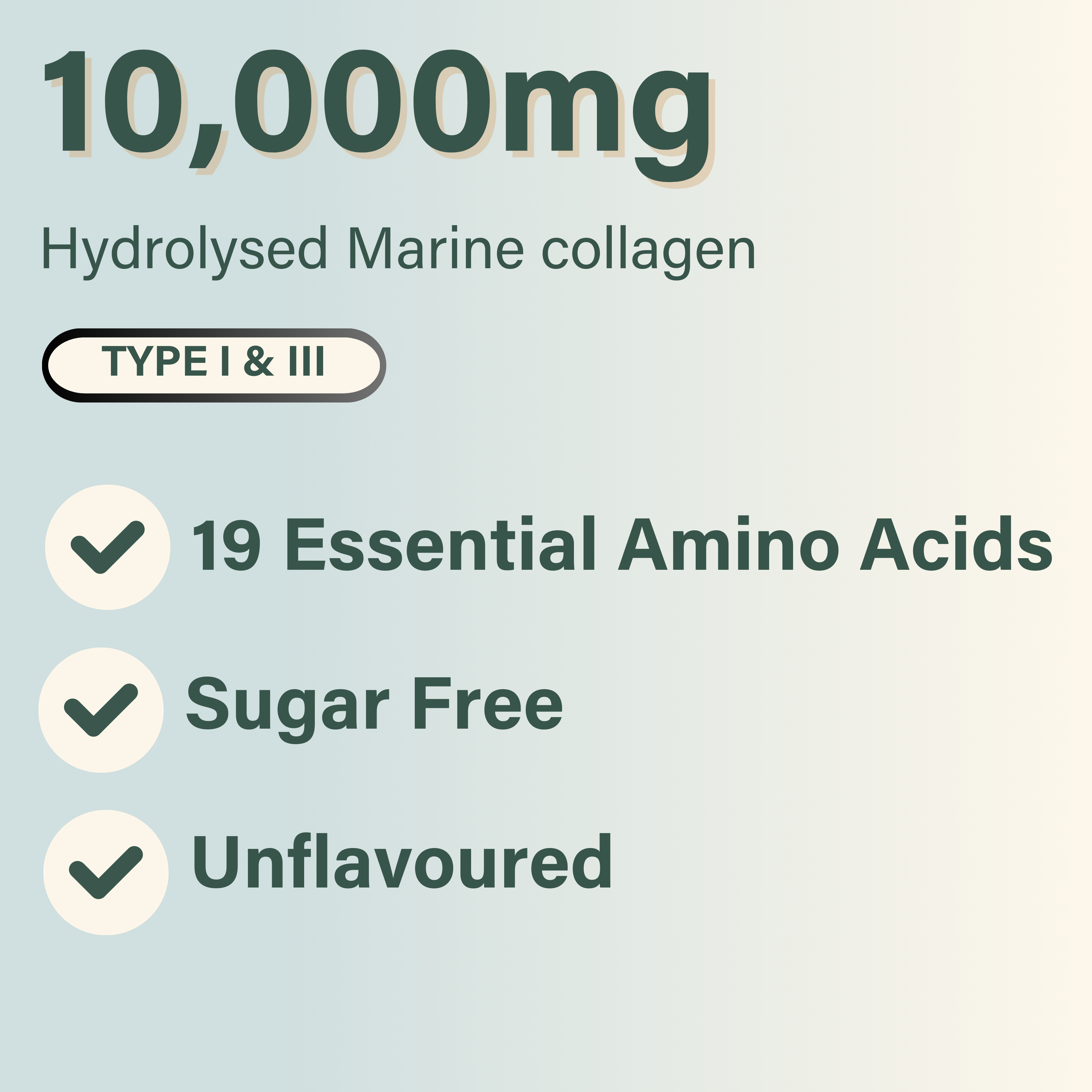 Nutri Beauties – wholesale Protein/superfood powder – NUTRI BEAUTIES Pure Marine Collagen Peptides Powder 10,000Mg15