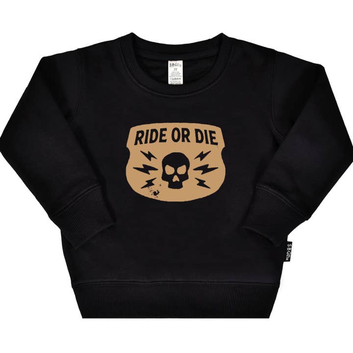 T-shirt ou pull RIDE OR DIE pour la vente par SBG Co.