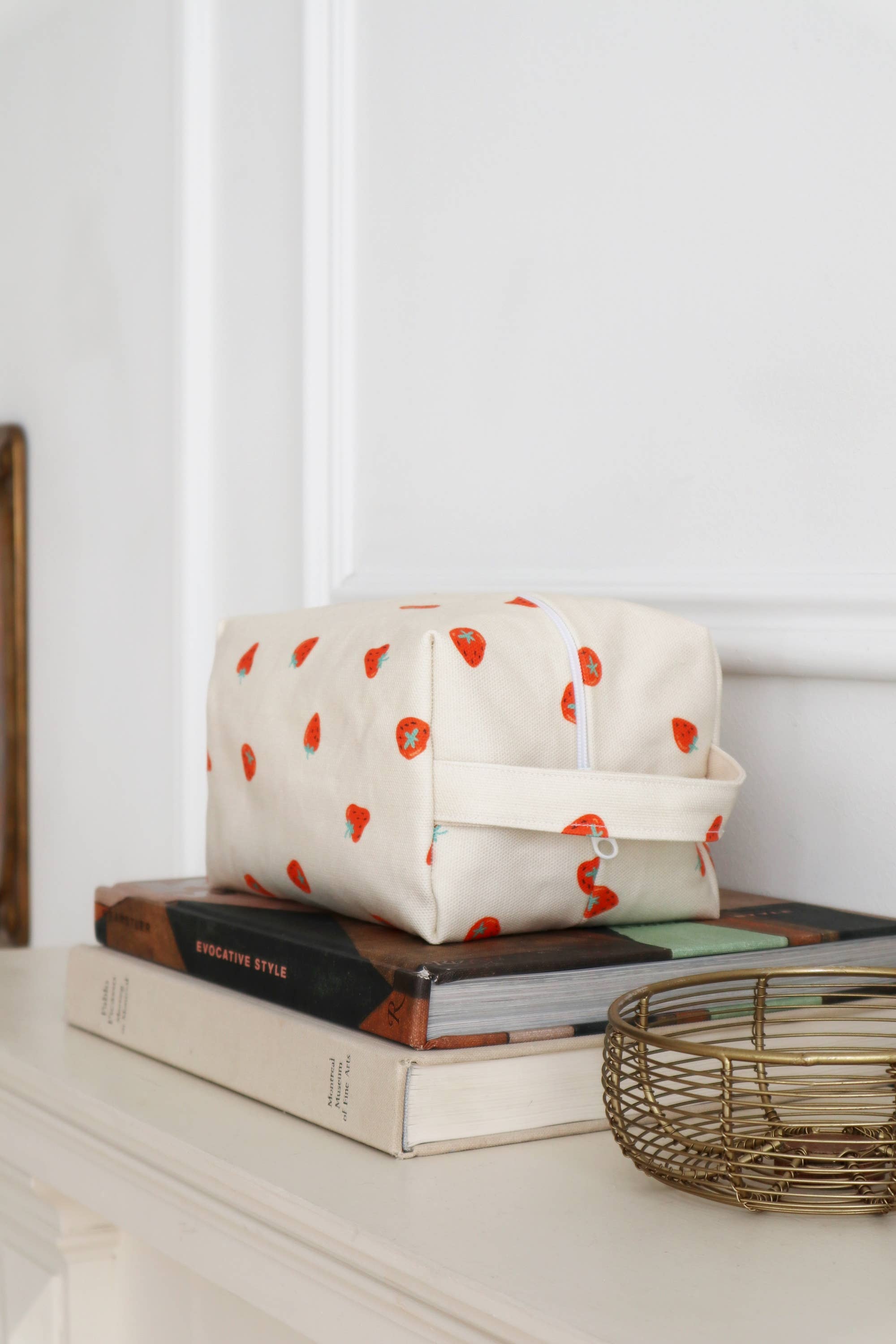 Freon Collective - Wholesale Makeup/Cosmetic Bag - Makeup Bag - Strawberry3