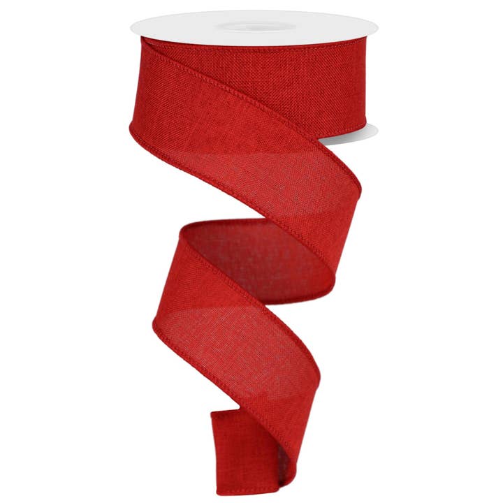 Thompson Wholesale - Wholesale Ribbon - Gift Wrapping - Bright Royal Burlap 1.5" Wired Ribbon -- 12 Pack3