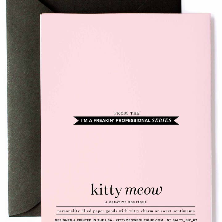 Kitty Meow Boutique - Wholesale Anniversary Card - Happy Work Anniversary - Funny Encouragement & Celebration Card2