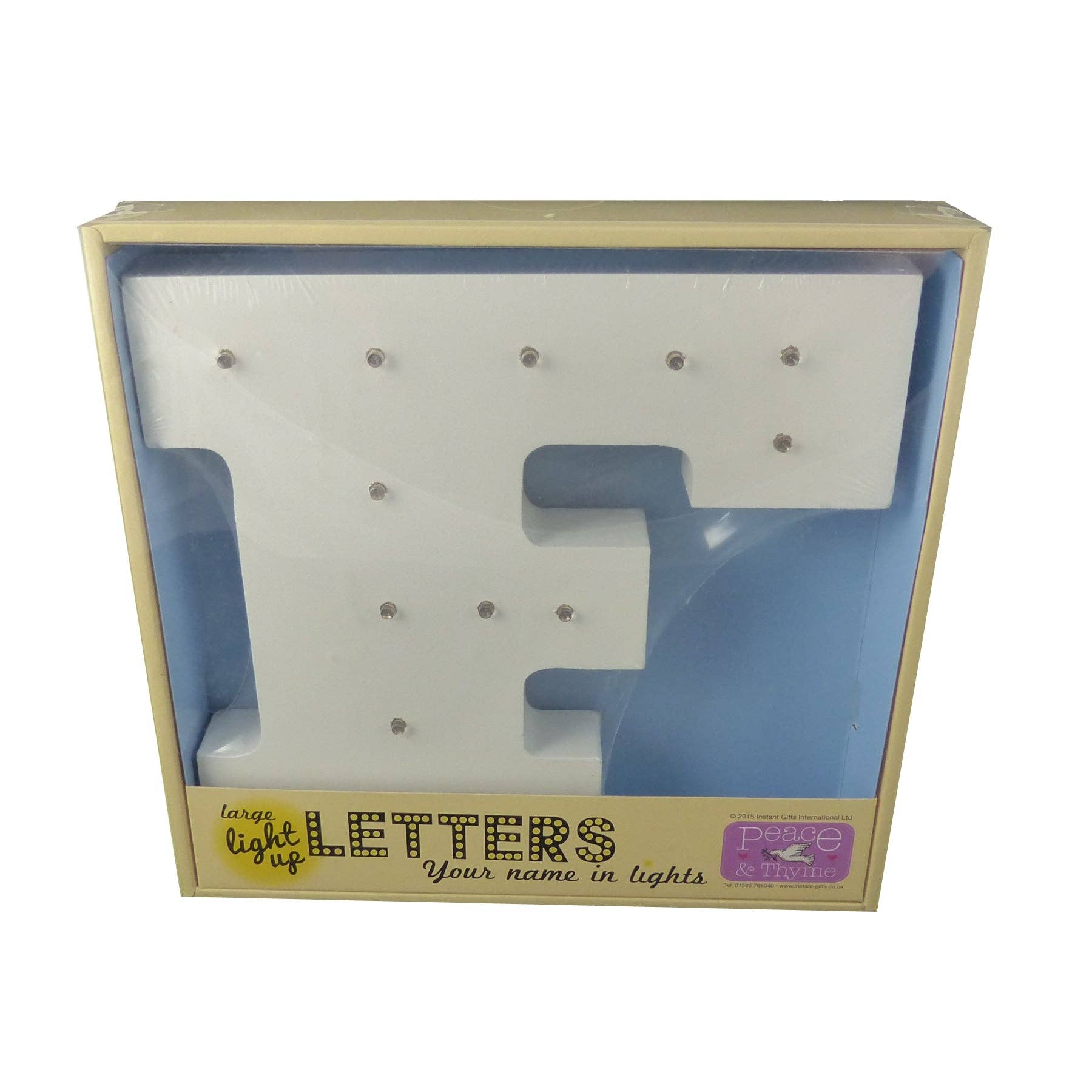 Instant Gifts International - Vente Pancarte - Grandes lettres lumineuses6