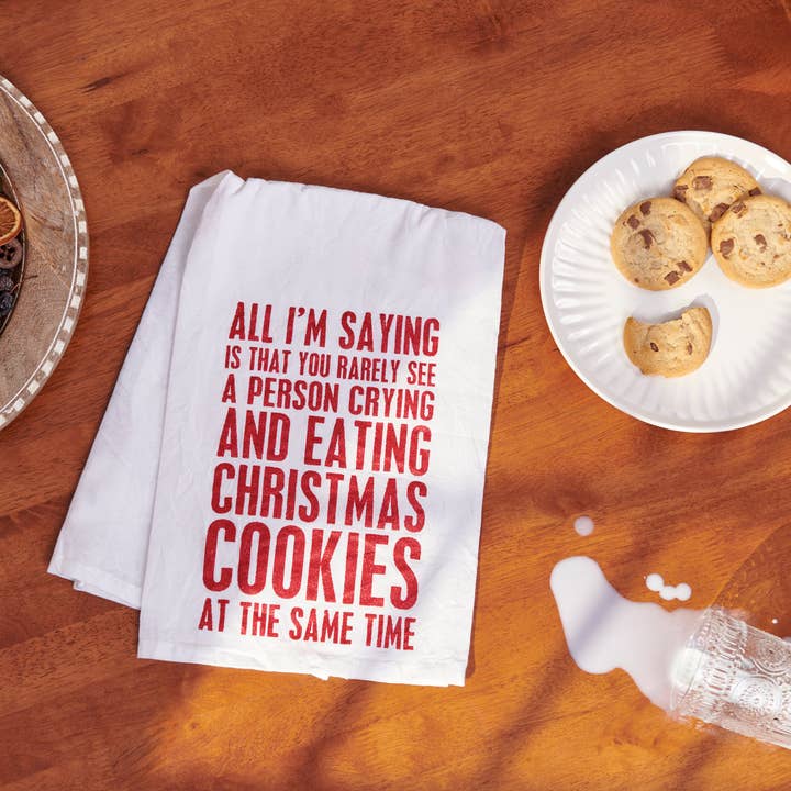 Primitives by Kathy - Wholesale Tea Towel - All I'm Saying Kitchen Towel3