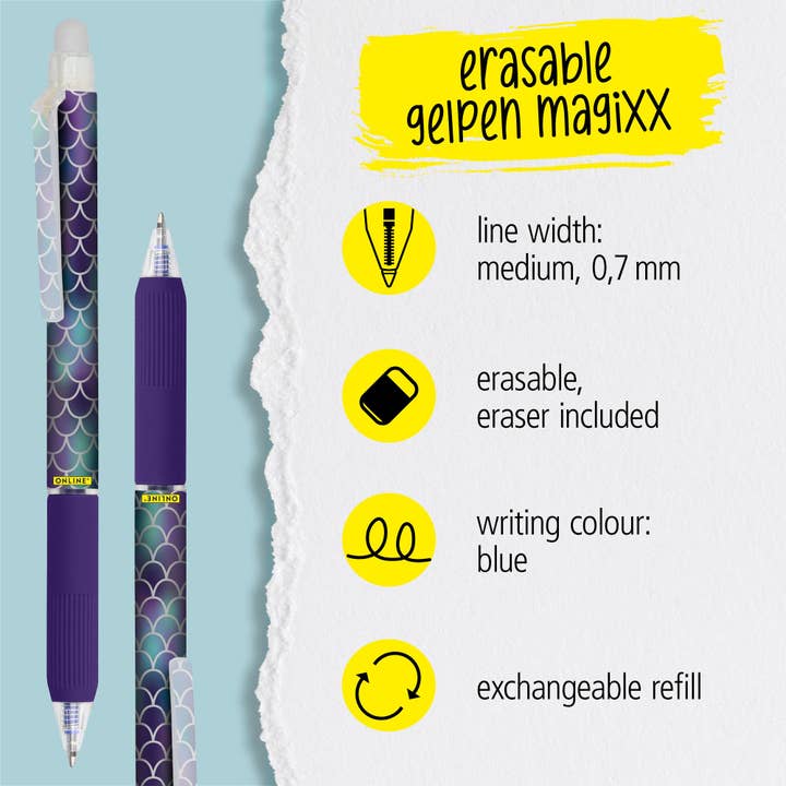 ONLINE Schreibgeräte GmbH - Wholesale Pen - 36 x erasable Gelpens magiXX Design in display1