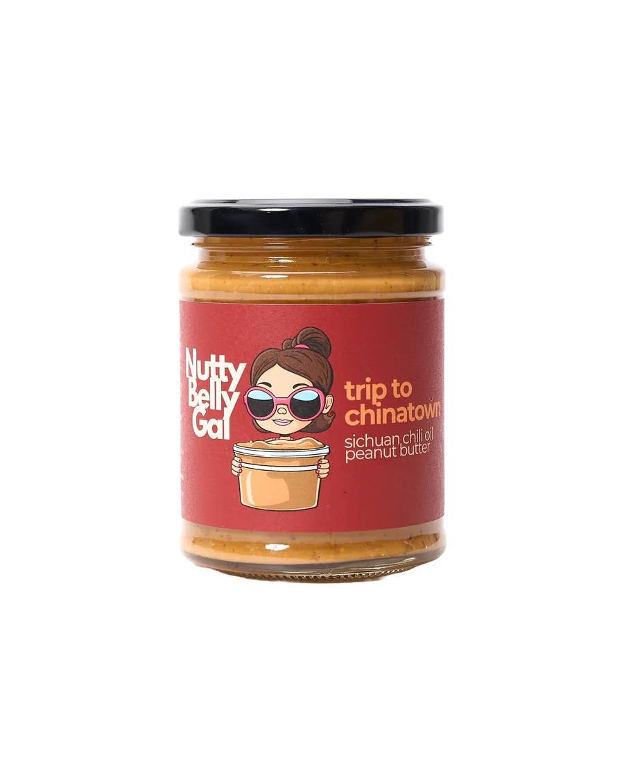 Nutty Belly Gal – wholesale Nut butter – Trip to Chinatown: Peanut Butter + Sichuan Chili Oil2