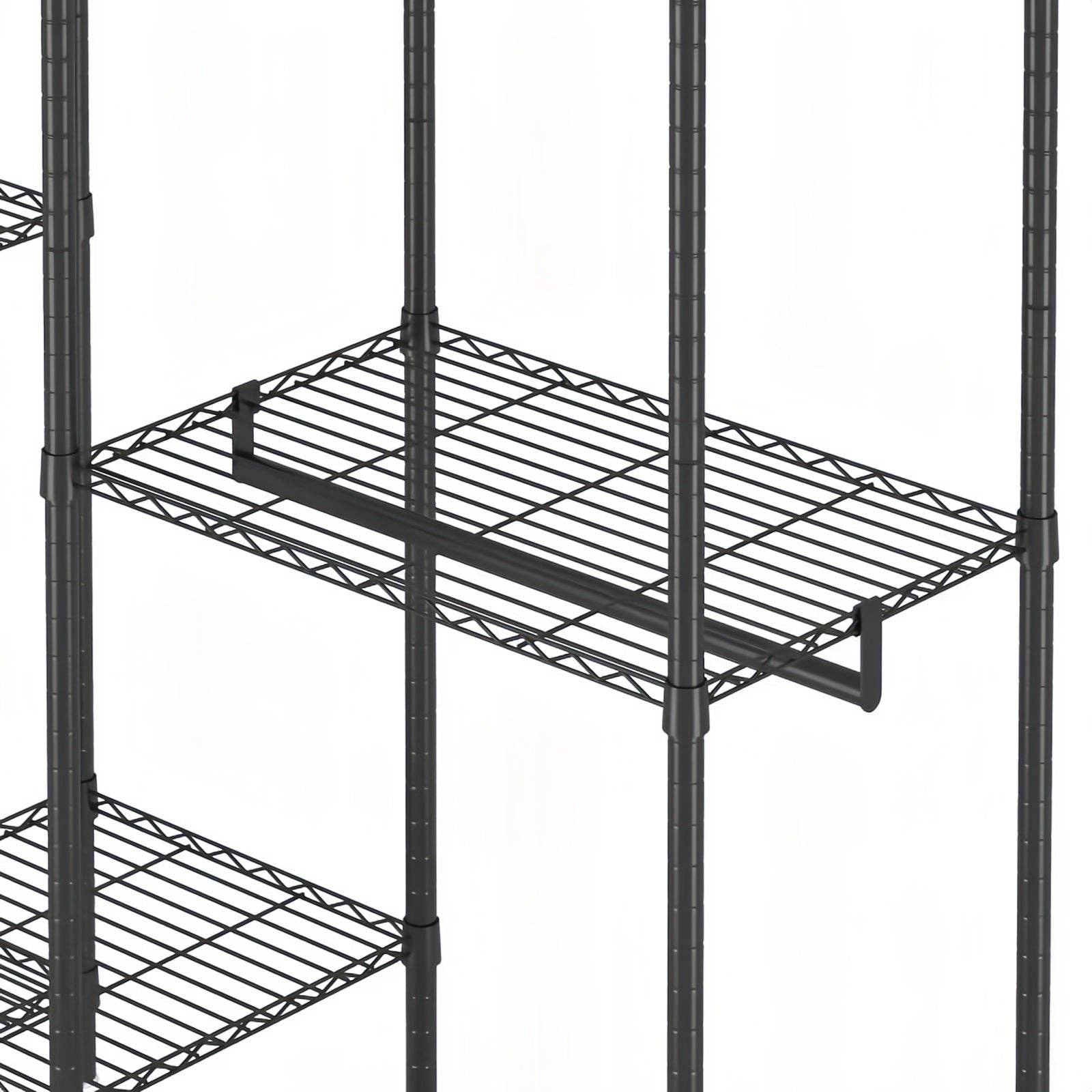 39F Inc. - Wholesale Coat Rack - Heavy Duty Freestanding Closet Rack with Shelves & Rails10