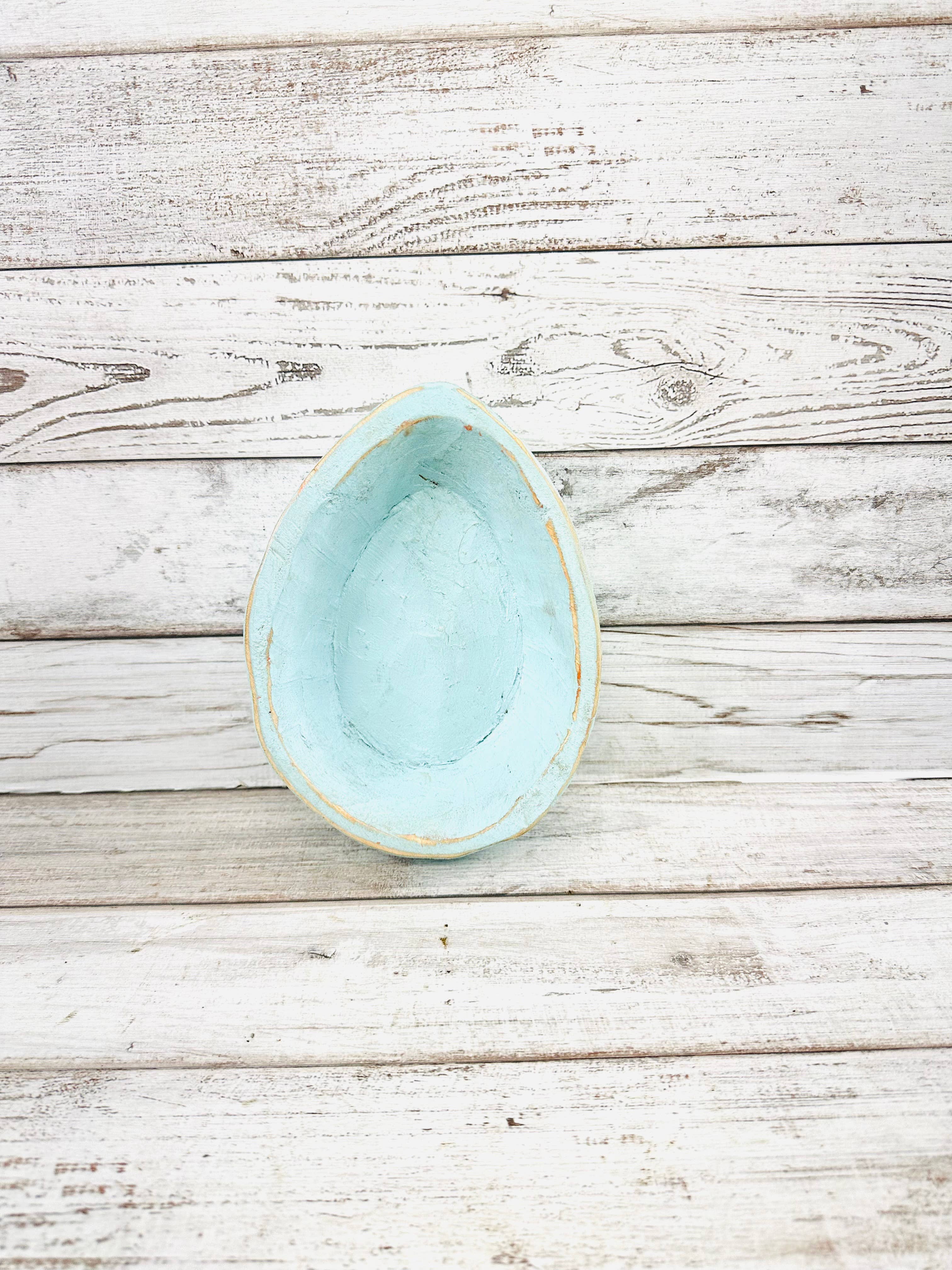 VALENTINA IMPORTS INC - Wholesale Candle Holder - Easter Eggs Dough Bowl Candle Ready 11