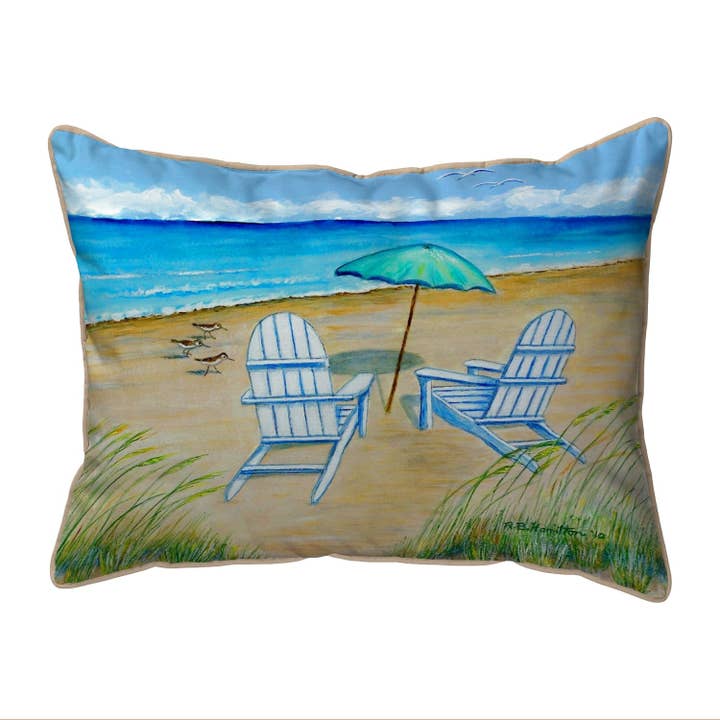 Adirondack Corded Pillow for wholesale by Betsy Drake Interiors
