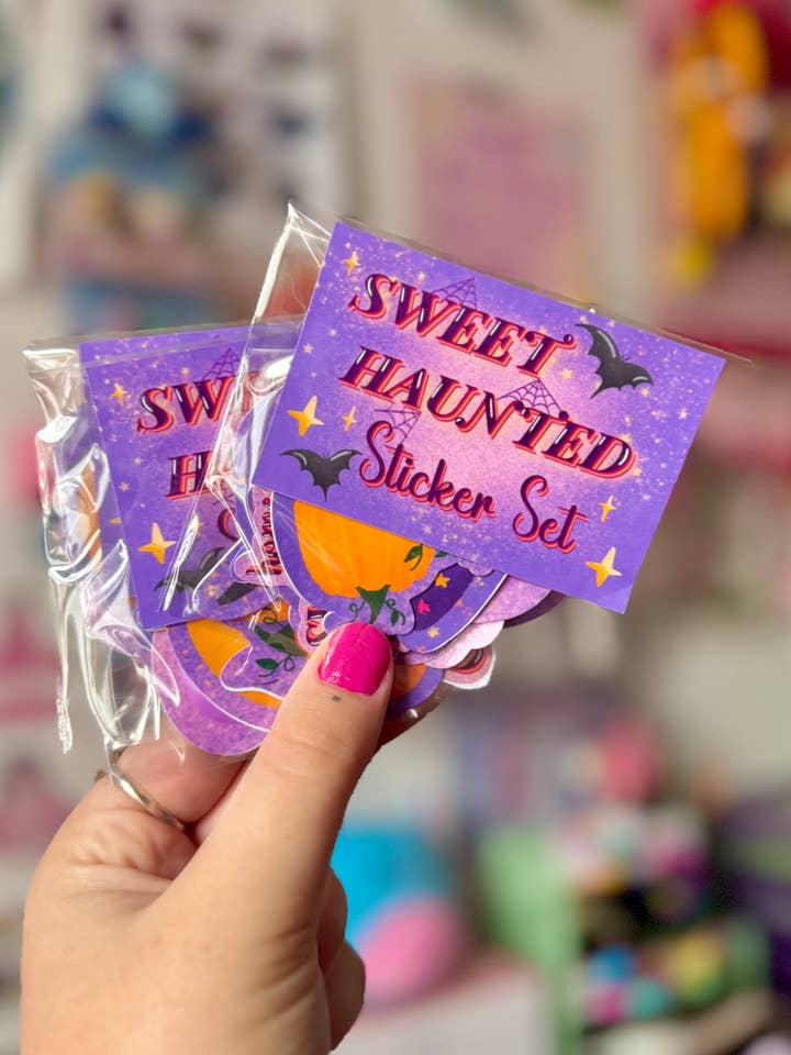 Home Sweet Haunted Home - Sticker Set for wholesale by Crafted in chaos