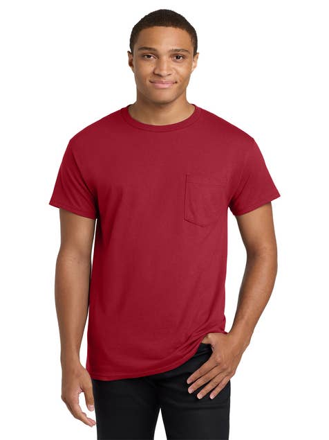 Print The Dream - Wholesale T-shirt – men's - Hanes® - Authentic 100% Cotton T-Shirt with Pocket2