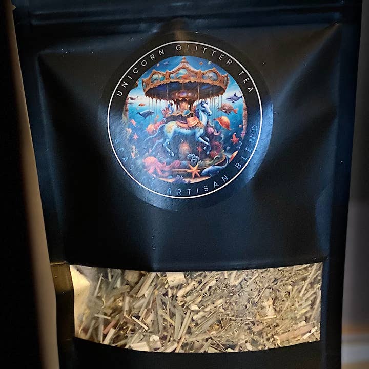 Unicorn Glitter Tea - Wholesale Loose Tea - Seaside Artisan Glitter Tea 1