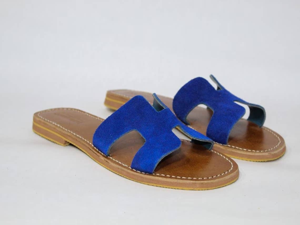 HandmadeBestSeller – wholesale Sandals – Women's – Moroccan suede sandals sewn entirely, handmade8