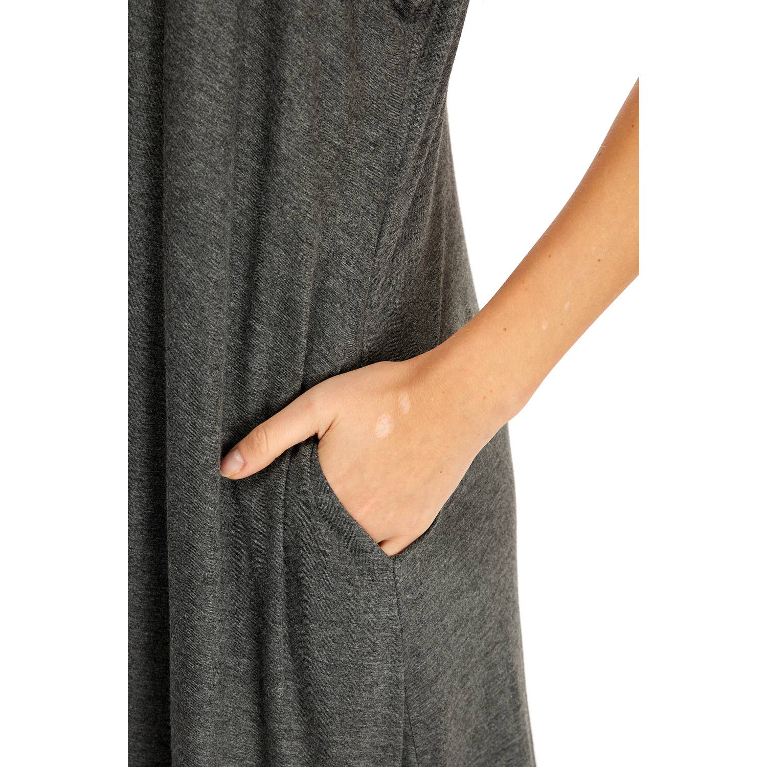 Azules Clothing - Wholesale Outerwear Vest - Women's - Women's Long Sleeveless Vests with Side Pockets'13