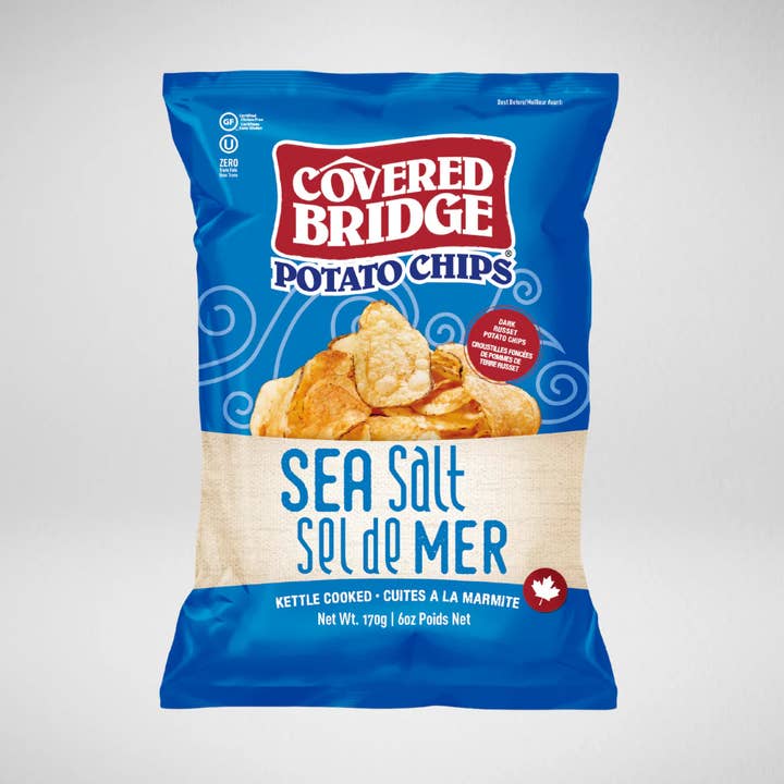 142g Tjocka Havssaltchips för wholesale av Milo & Dexter