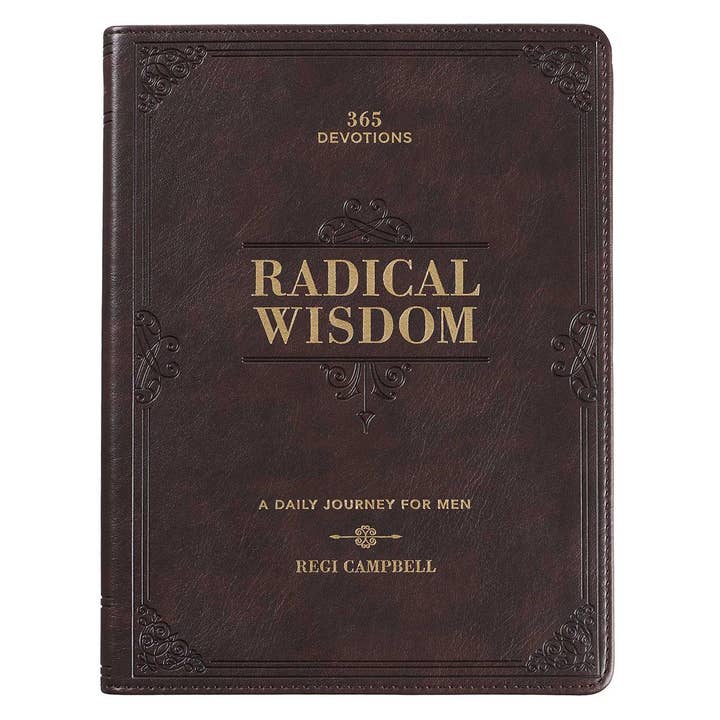 Devotional Radical Wisdom Faux Leather for wholesale by Christian Art Gifts