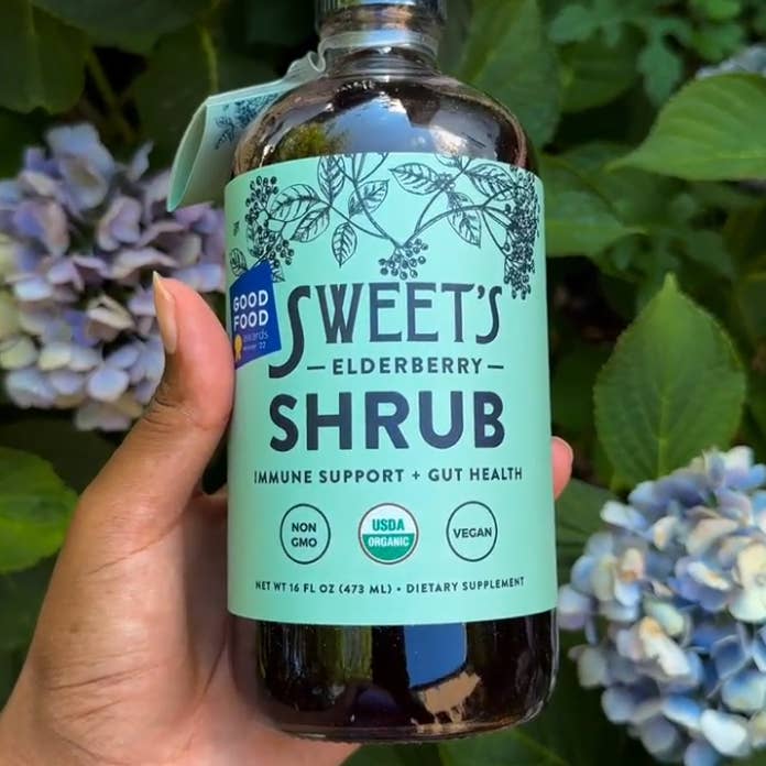 Sweet's Elderberry - Wholesale Wellness Juice/Tonic - Elderberry Shrub - 16 oz | Immune + Gut Health & Drink Mixer5