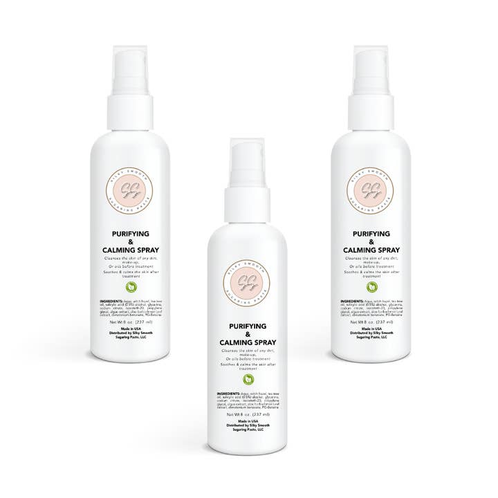 Purifying & Calming Spray (3 Bottles) for wholesale by Silky Smooth Sugaring