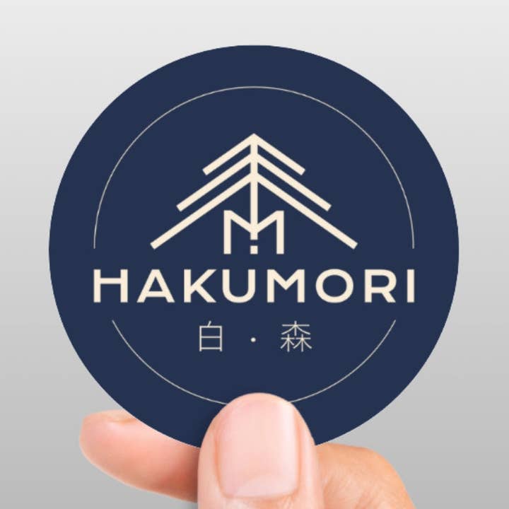 HAKUMORI - Wholesale Sticker - Logo Round Sticker0