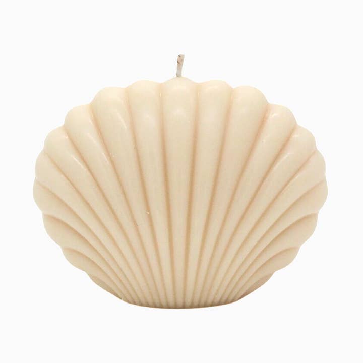 Shell Candle for wholesale by Beachampton Hall