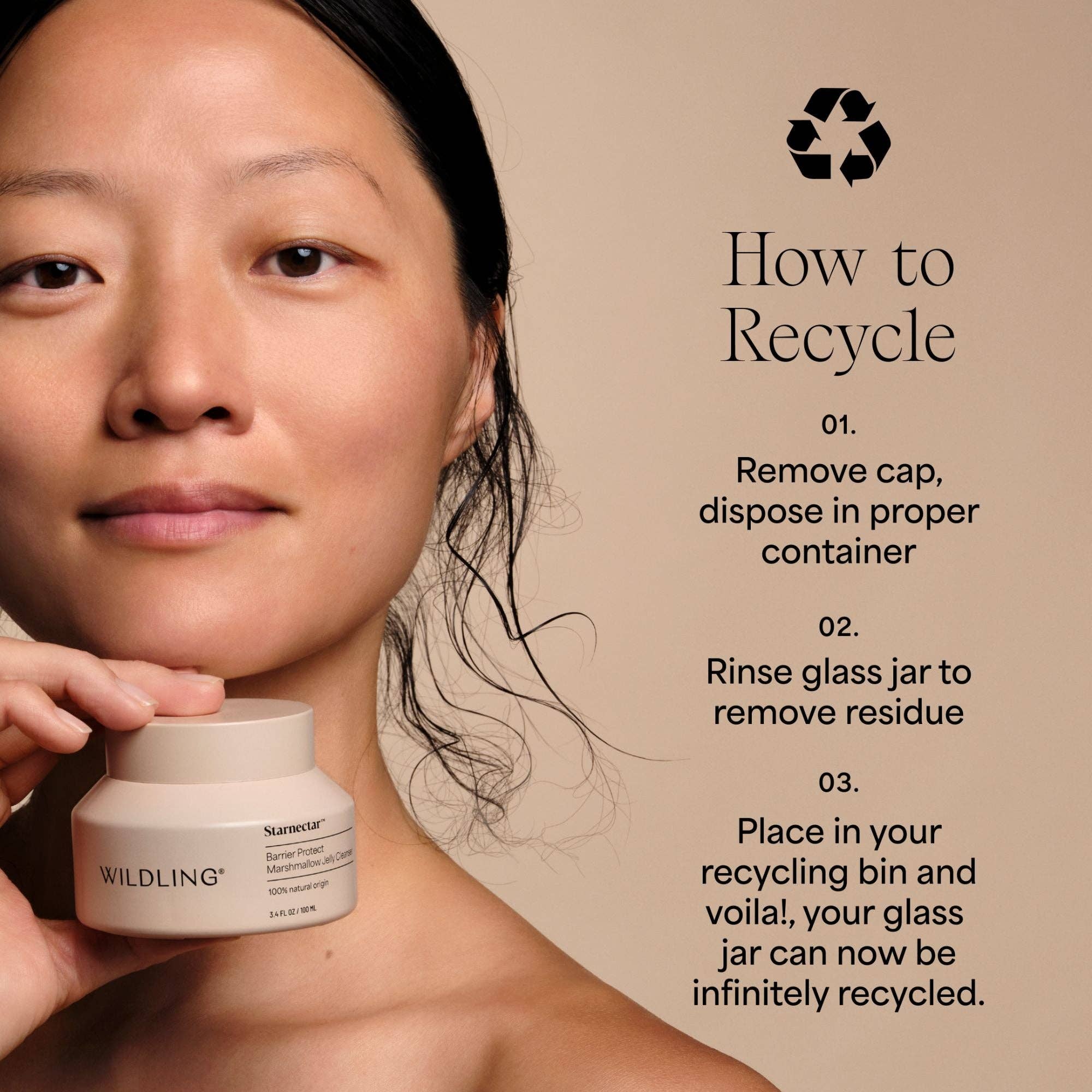 Wildling - Vendita all'ingrosso Detergenti per il viso - Starnectar gel detergente10