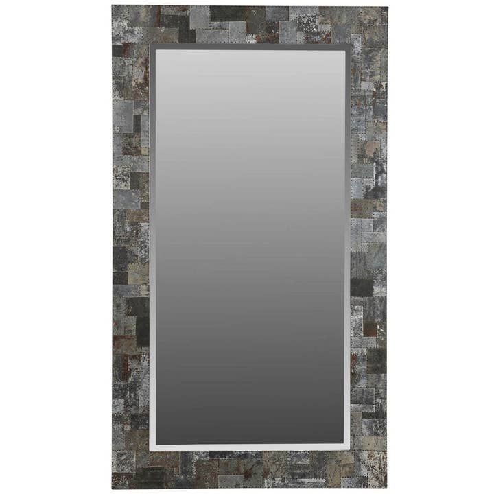 Arcadia Wood Frame Wall Mirror for wholesale by LOOMLAN