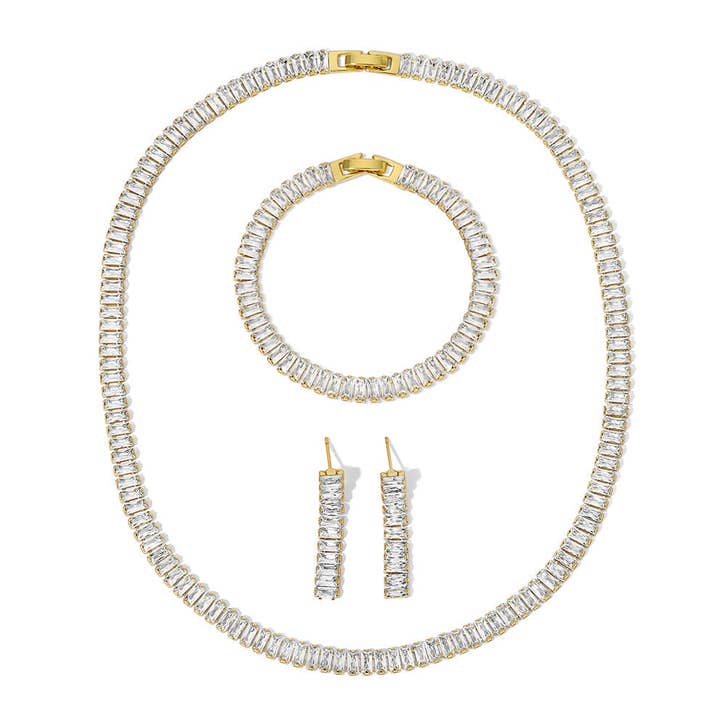 Eye Candy Los Angeles - Wholesale Jewelry Set - Ebba 3 Piece Set