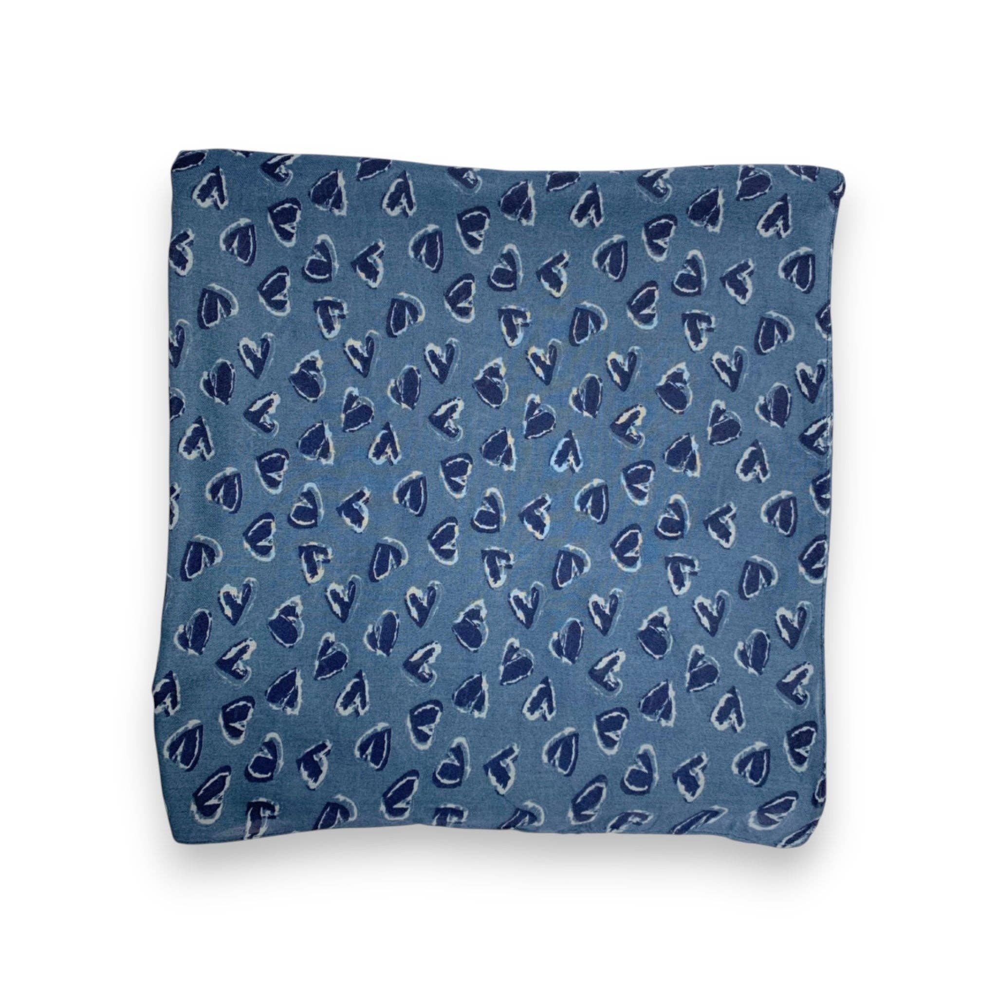 Lili Scarves (US Duty Free) – Großhandel Schal – Damen – Herzbedruckter Baumwollmischungsschal6