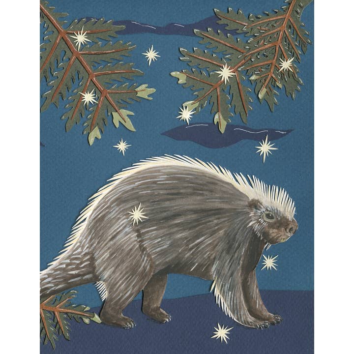 Johanna Finnegan-Topitzer - Wholesale Stationery/Notecard Set - Forest Animals Set (6 cards)2