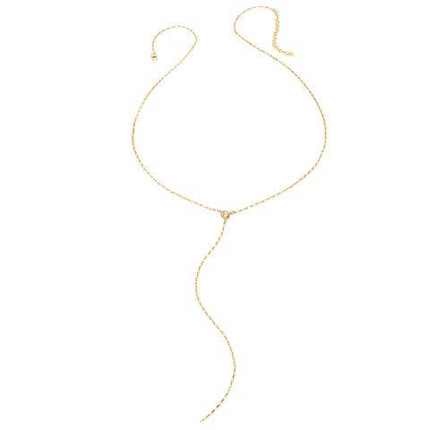 Starry Eyed Short Y Necklace for wholesale by Heather Hawkins