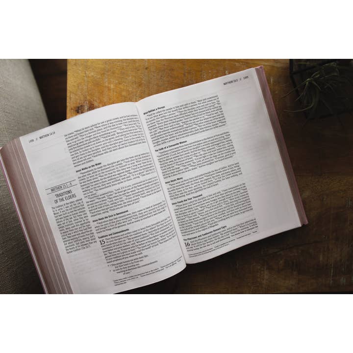 HarperCollins Christian Publishing - Wholesale Book - Adult - The Jesus Bible Esv Edition Leathersoft Over Board Pink