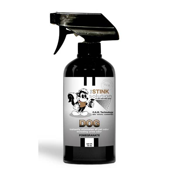 Dog Odor Eliminating Spray - Pomegranate 16 oz for wholesale by The Stink Solution