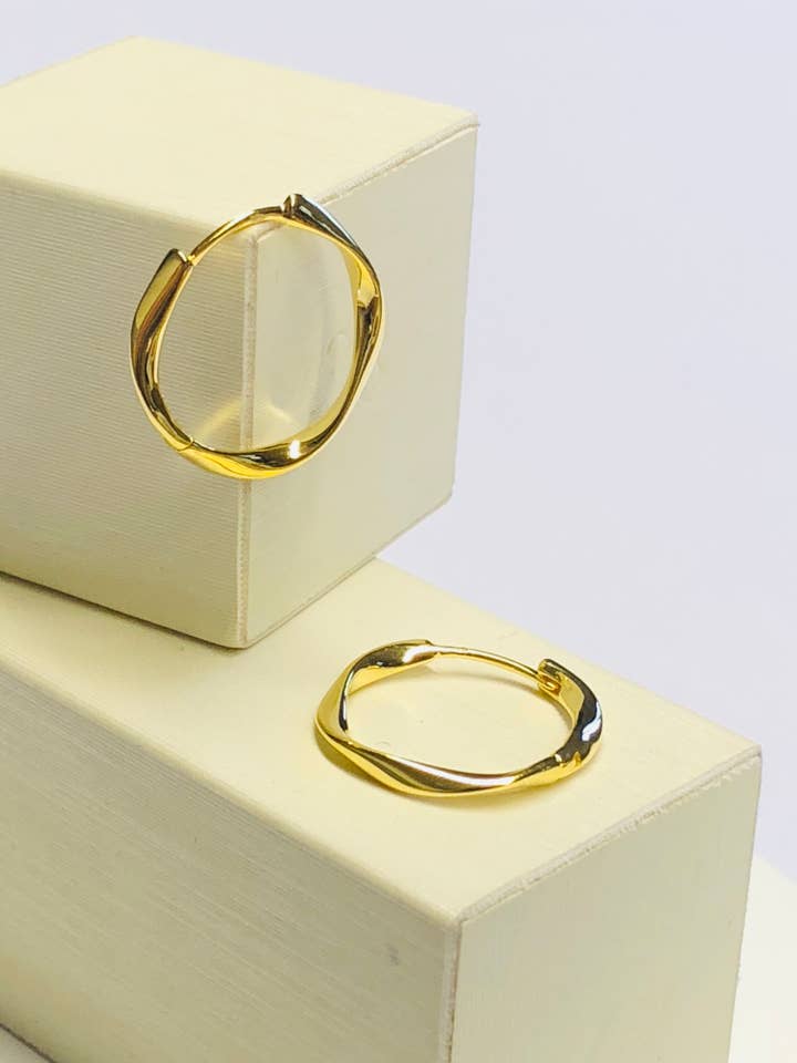 Poetic Points Earrigns D silver 925 for wholesale by DEMARCA