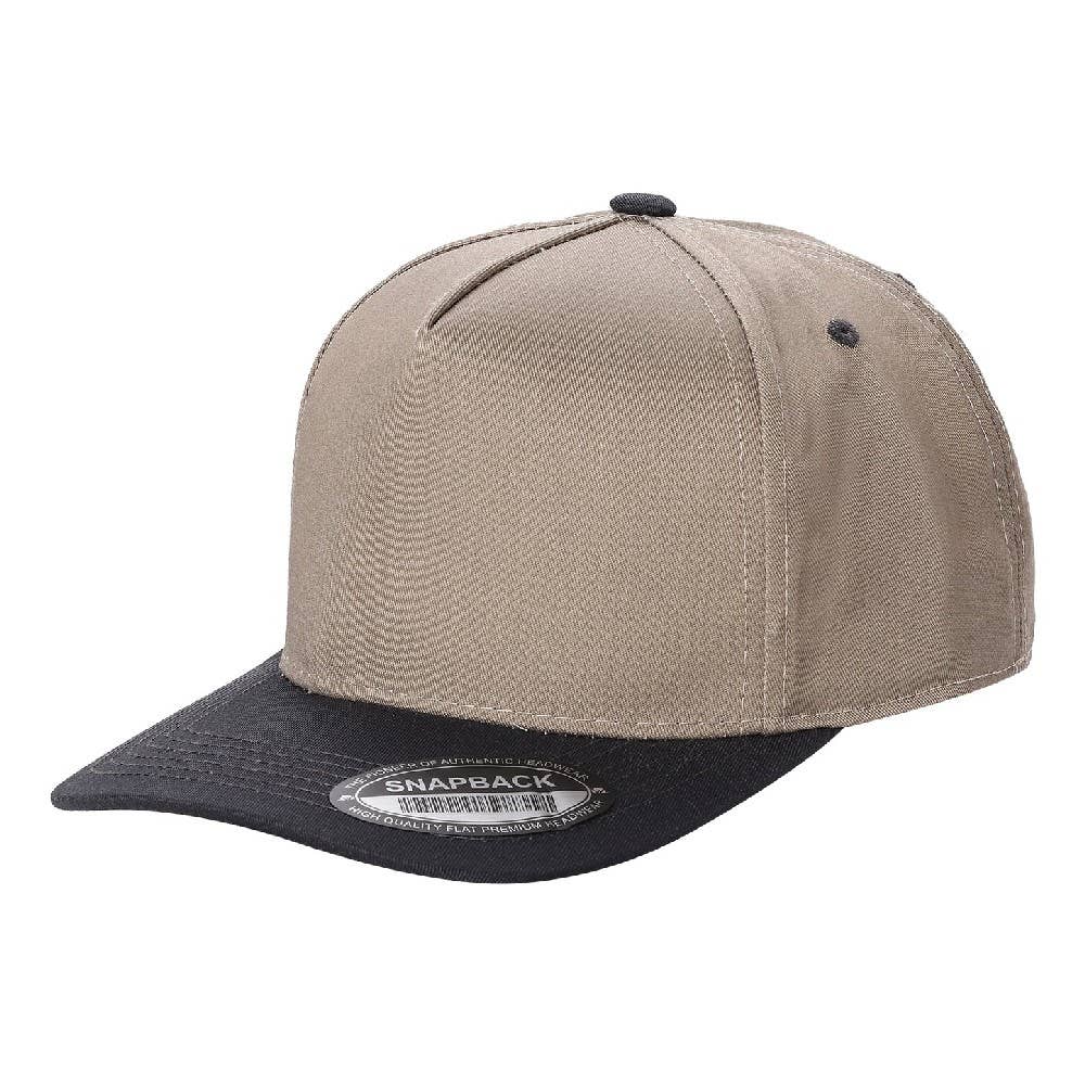 DOBBI - Wholesale Flat Brim Cap - Unisex - 5 Panel Snapback Caps55