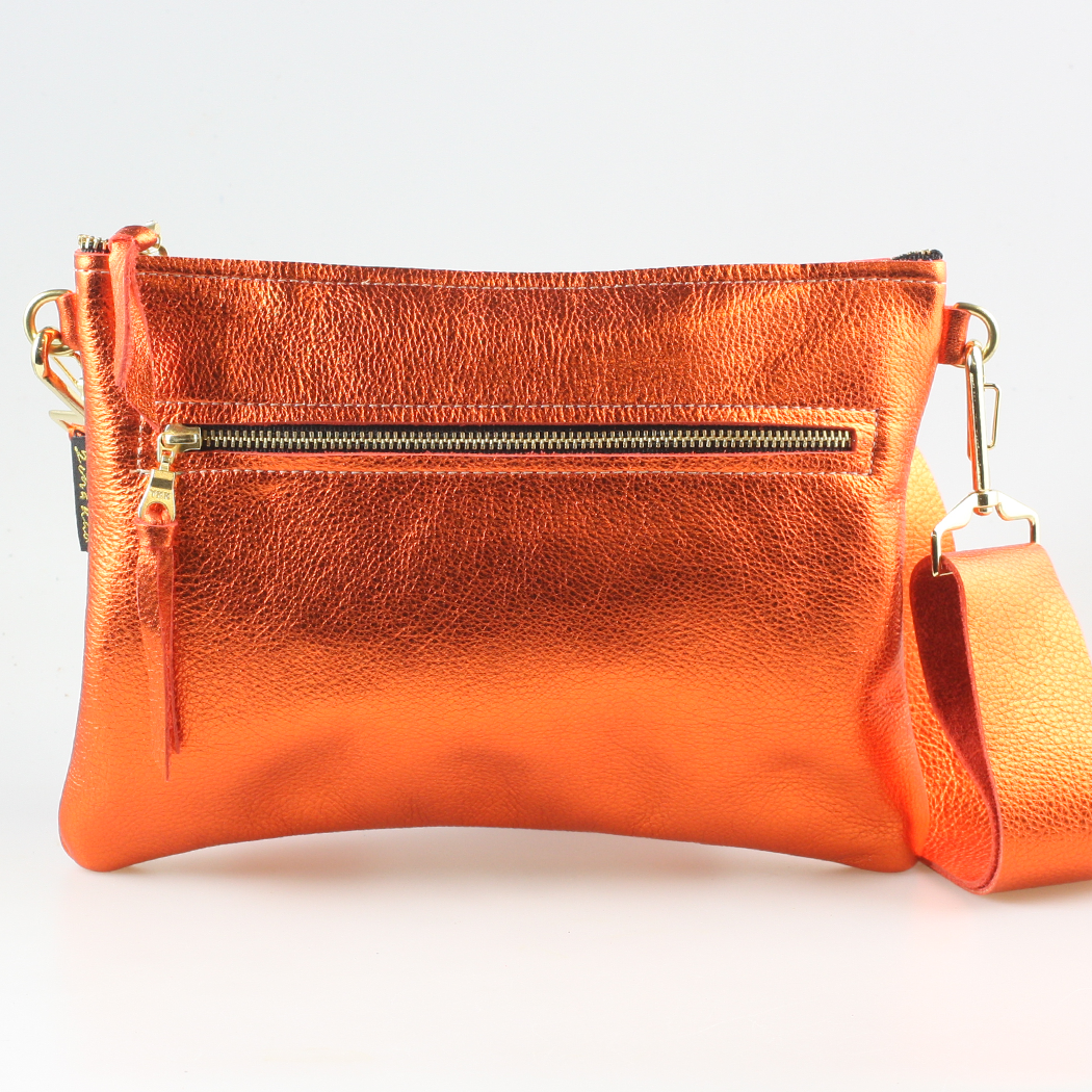 Zina Kao Exclusives – Engroshandel Crossbodytaske - Dame – Metallic Rita Crossbody og Hipbag1