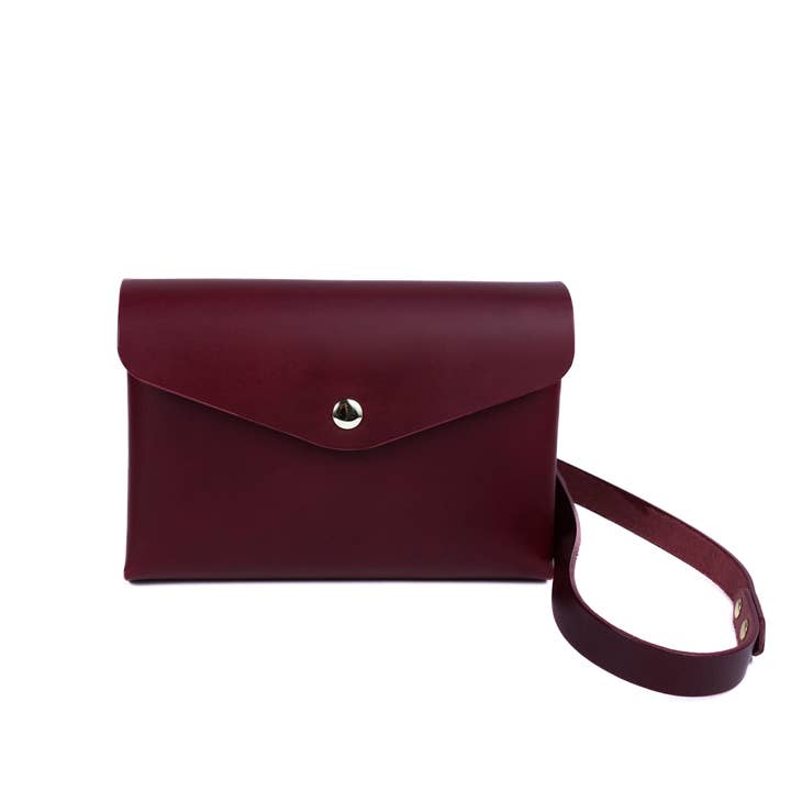 Redington Crossbody: Bordeaux voor wholesale door LOUISE GOODS