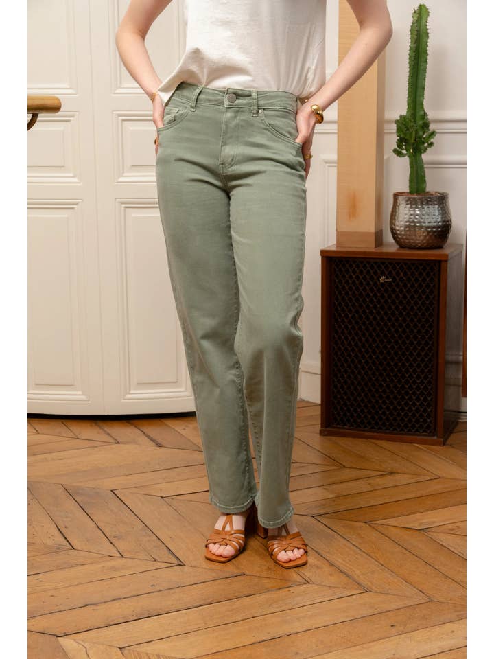 Vivid - Vendita all'ingrosso Jeans - Donna - Jean a gamba larga colore36