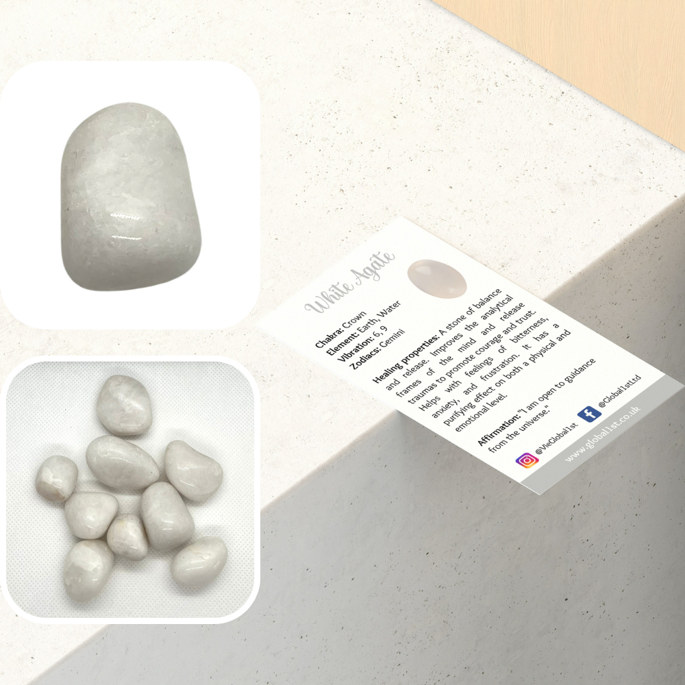 VIE - Wholesale Spiritual Stone/Crystal - Tumbled Crystals, 250g Pack120